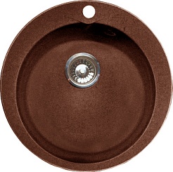 Granfest Мойка кухонная Rondo GF-R480 Красный Марс – фотография-1